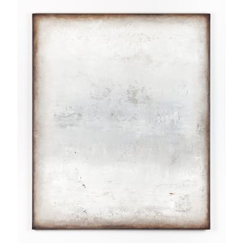 White abstract painting PW714