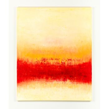 Yellow Abstract painting RW129