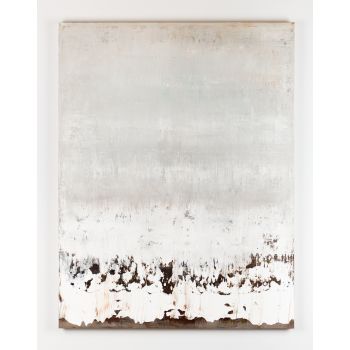 White abstract painting VK716